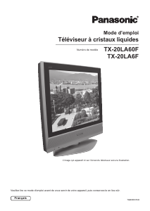 Mode d’emploi Panasonic TX-20LA60F Téléviseur LCD