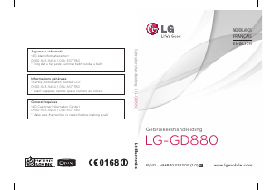 Mode d’emploi LG GD880 Mini Téléphone portable