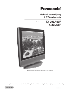 Handleiding Panasonic TX-20LA6F LCD televisie