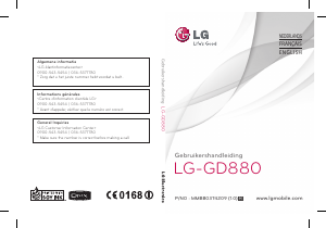 Handleiding LG GD880 Mobiele telefoon