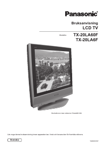 Bruksanvisning Panasonic TX-20LA6F LCD TV
