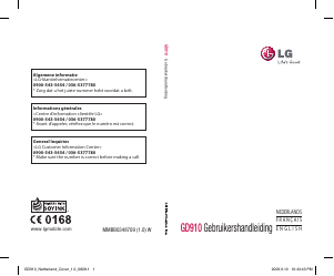 Handleiding LG GD910 Mobiele telefoon