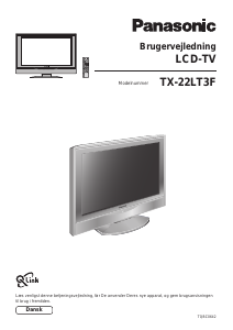 Brugsanvisning Panasonic TX-22LT3F LCD TV
