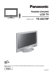 Használati útmutató Panasonic TX-22LT3P LCD-televízió