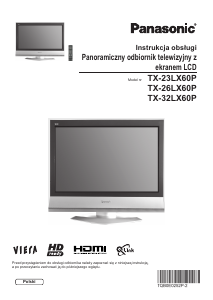 Instrukcja Panasonic TX-23LX60P Telewizor LCD
