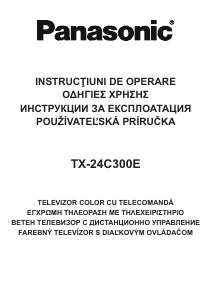 Návod Panasonic TX-24C300E LCD televízor