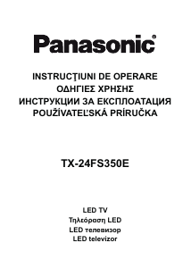 Εγχειρίδιο Panasonic TX-24FS350E Τηλεόραση LCD