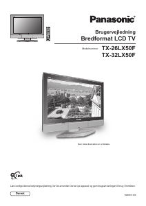 Brugsanvisning Panasonic TX-26LX50F LCD TV