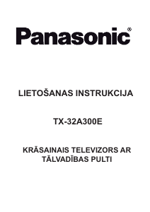 Rokasgrāmata Panasonic TX-32A300E Šķidro kristālu televizors