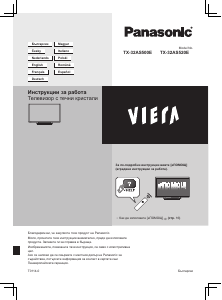 Manual de uso Panasonic TX-32AS500E Televisor de LCD