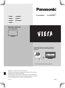 Manuale Panasonic TX-32AS500Y LCD televisore