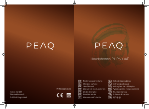 Handleiding PEAQ PHP500AE Koptelefoon