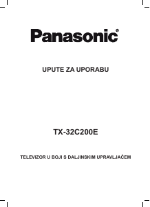 Priručnik Panasonic TX-32C200E LCD televizor
