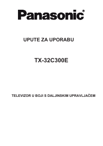 Priručnik Panasonic TX-32C300E LCD televizor
