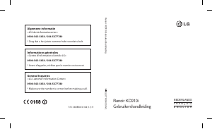 Handleiding LG KC910i Mobiele telefoon