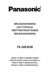Bruksanvisning Panasonic TX-32E303E LCD TV