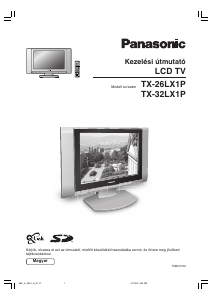 Használati útmutató Panasonic TX-32LX1P LCD-televízió