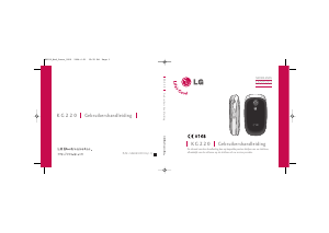 Handleiding LG KG220 Mobiele telefoon