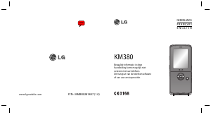 Mode d’emploi LG KM380 Téléphone portable