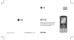 Handleiding LG KP170 Mobiele telefoon