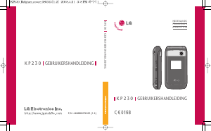 Handleiding LG KP230 Mobiele telefoon