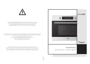 Manual Pelgrim MAG495RVS Microwave