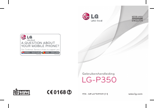 Handleiding LG P350 Mobiele telefoon