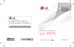 Handleiding LG P970 Mobiele telefoon