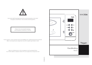 Handleiding Pelgrim MAG536RVS Magnetron