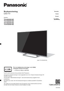 Bruksanvisning Panasonic TX-40GX810E LCD TV