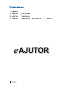 Manual Panasonic TX-43FXR600 Televizor LCD