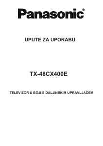 Priručnik Panasonic TX-48CX400E LCD televizor