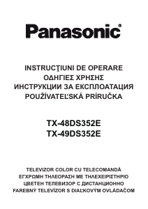 Návod Panasonic TX-48DS352E LCD televízor
