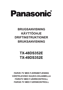 Käyttöohje Panasonic TX-48DS352E Nestekidetelevisio