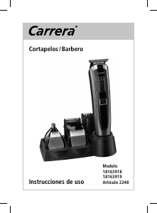 Manual de uso Carrera 18163919 Barbero