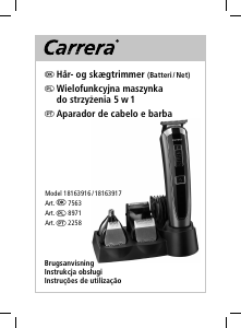 Instrukcja Carrera 18163917 Trymer do brody