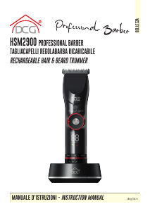 Manual DCG HSM2900 Beard Trimmer