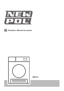 Manual de uso New Pol NW71C Secadora