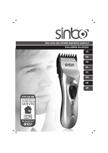 Manual Sinbo SHC 4346 Hair Clipper