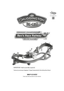 Manual TOMY Chuggington die-cast chugger championship revn race railway deluxe