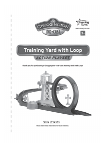 Manual TOMY Chuggington die-cast training yard with loop