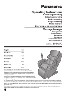 Bedienungsanleitung Panasonic EP-MA70 Massagegerät