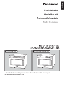 Használati útmutató Panasonic NE-1643 Mikrohullámú sütő