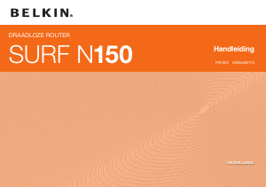 Handleiding Belkin SURF N150 Router