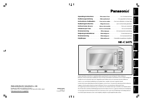 Bedienungsanleitung Panasonic NE-C1475 Mikrowelle