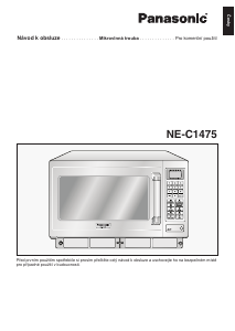 Manuál Panasonic NE-C1475 Mikrovlnná trouba