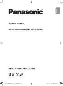 Priručnik Panasonic NN-CD550W Mikrovalna pećnica