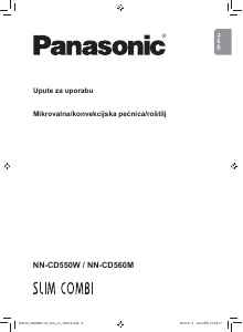 Priručnik Panasonic NN-CD560 Mikrovalna pećnica