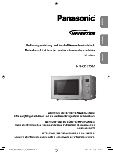 Bedienungsanleitung Panasonic NN-CD575M Mikrowelle