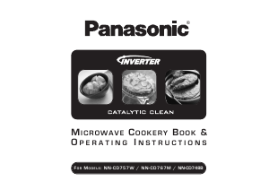 Manual Panasonic NN-CD767 Microwave